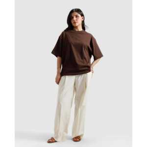 เสื้อผ้าสตรีทแวร์ทรงบ็อกซี่ แต่งตะเข็บพิเศษ ผ้าฝ้ายถัก 100% เนื้อหนา ระบายอากาศได้ดี พิมพ์ลายซิลค์สกรีน ผ้าหนัก 220gsm/300gsm - Product Image 1