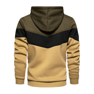Sudaderas con capucha bordadas con estampado de diseñador para hombre al por mayor sudaderas de invierno de algodón 100% colores personalizados sólidos con capucha teñida lisa - Product Image 3