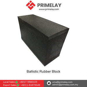 Bloque de goma balístico ecológico de fácil instalación rápida para campos de tiro, ya que elimina la fragmentación de balas - Product Image 6