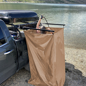 <span class=keywords><strong>Tente</strong></span> de <span class=keywords><strong>douche</strong></span> portable et imperméable <span class=keywords><strong>pour</strong></span> véhicule, en aluminium, pliable, <span class=keywords><strong>pour</strong></span> camping et toilettes mobiles - Product Image 1