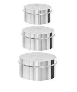 Boîte à chapati en métal de qualité solide, design élégant, boîte à chapati, compatible lave-vaisselle, boîte à gratin avec couvercle, artisanat fait main - Product Image 5