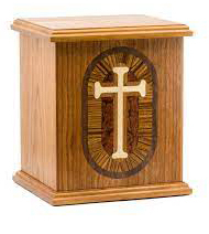 Urnas de cremación de madera de estilo americano moderno hechas a mano, urnas funerarias decorativas para hombre y mujer - Product Image 2