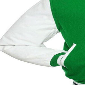 Veste universitaire universitaire universitaire en coton respirant OEM DEDesign 100% pour hommes veste universitaire de baseball douce et confortable avec design personnalisé et logo - Product Image 3