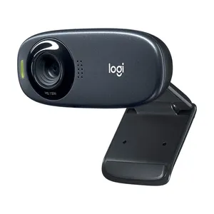 Logitech C310 HD Webcam 720p 30fps geniş ekran HD işık düzeltme Skype FaceTime Hangouts için gürültü azaltıcı mikrofon