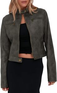 High Impact Men's Leather <b>Jackets</b> Custom Made Front Winter High Quality Best Material Latest Fashion Style Custom Colors Sizes - Product Image 2