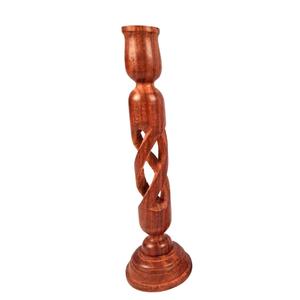 Bougeoir en T en bois de mangue respectueux de la nature pour la décoration de Noël et de mariage Bougeoir en T avec des tailles de 7 pouces - Product Image 4