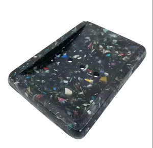 Juego de baño de 5 piezas MDF Soporte de cepillo de dientes impreso para uso doméstico y hotelero - Product Image 1