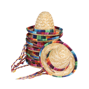 Nhiều màu thời trang Mexico rơm sombrero <span class=keywords><strong>hat</strong></span> Made in Việt Nam bởi VIGI trang trại - Product Image 1