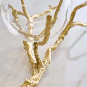 Bougeoir design populaire en acier inoxydable pour décorer la maison festive hôtel restaurant décoration de table de mariage bonne qualité - Product Image 3