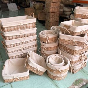 Natural Woven Rattan Tray Vietnam Supplier for Retail Stores - Product Image 2