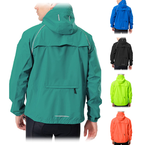 Chaqueta Cortavientos Impermeable Deportiva para Hombre con Logotipo Personalizado, Chaqueta de Senderismo para Exteriores, Chaqueta Cortavientos con Capucha Reflectante - Product Image 2