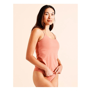 Camisole en coton doux pour femmes Matériau respirant de haute qualité OEM du Bangladesh Décontracté Personnalisable Tendance Utilisation quotidienne - Product Image 2