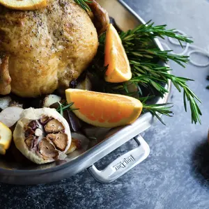 Ollas de Aluminio Duraderas de Primera Calidad, Utensilios de Cocina Ecológicos, Aptas para Cocina de Inducción, Redondas, 33 cm de Diámetro, Fabricadas por Zahid Exports - Product Image 2