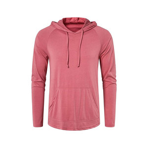 Sudaderas con capucha de color sólido para hombres Sudaderas de gran tamaño Gimnasio Ropa deportiva Sudadera con capucha para hombres - Product Image 3