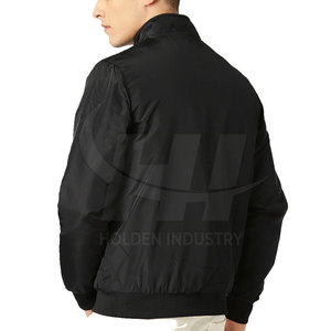 Chaqueta Bomber de Estilo Clásico, Chaqueta Bomber Urbana, Chaqueta Bomber de Diseño Simple en Venta - Product Image 3