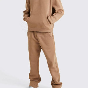 ชุดวอร์มแฟชั่นทรงขาบาน ดีไซน์ทันสมัย เสื้อและกางเกงเข้าชุด สำหรับใส่ลำลองประจำวัน ชุดวอร์มทรงขาบานสำหรับผู้ชาย - Product Image 5