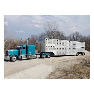 Camion de bétail d'occasion prêt à être expédié avec une qualité de construction supérieure - Product Image 4