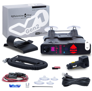 Ngọn mới Valentine một V1 Gen2 lớn Touring gói Radar laser Detector hiểu biết - Product Image 6