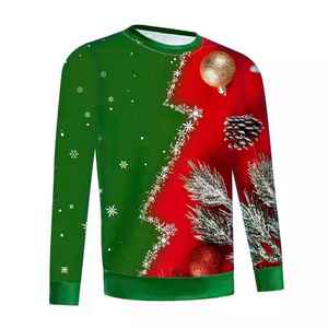 Nouvelle tendance hommes Sublimation sweat robuste dernière arrivée sweats à capuche personnalisés à manches longues col rond sweat pour hommes - Product Image 1