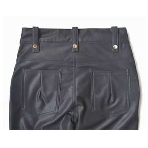 Chic Women's Skinny Leather Pants Flat Front Eco-Friendly Durable and Comfortable for Modern Fashion Timeless Appeal <b>Winter</b> Wear - Product Image 6