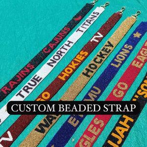 Sangle de sac à bandoulière personnalisable en perles de nickel brodées, élégante et durable, pour sacs à main de créateur, idéale pour les fêtes et anniversaires - Product Image 5