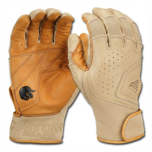 ถุงมือเบสบอลหนังแบบสั่งทำขนาดพิเศษ ขายส่ง MOQ ต่ำ ลายทันสมัย ระบายอากาศได้ดี พร้อมโลโก้ของคุณเอง ถุงมือตีซอฟต์บอล - Product Image 3