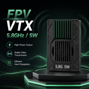 Transmisor de Video FPV VTX de 5.8GHz y 5W de Alta Potencia, Módulo de Transmisión Inalámbrica de Largo Alcance para Drones UAV - Product Image 2