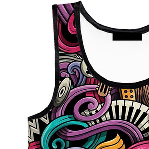 Débardeur sans manches décontracté pour hommes haute durabilité séchage rapide polyester respirant couleur unie qualité tricotée vente chaude pour la salle de sport - Product Image 4