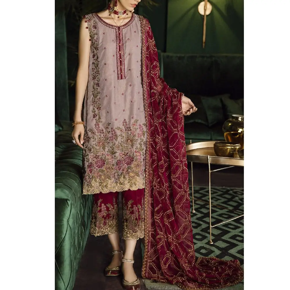 Customized Color & Size Stitching Boutique Dresses Premium Quality Pakistani Ladies Casual Party Wear Boutique