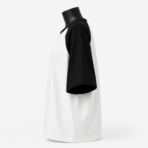 Camiseta de algodón transpirable y ligera de color sólido de alta calidad al por mayor para mujer - Product Image 4