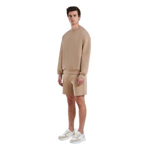Ensemble short et sweat-shirt pour homme, été, léger, décontracté, streetwear, tenue de sport, fabrication sur mesure, étiquette privée, fabricant - Product Image 3