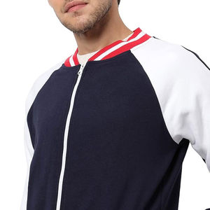 Veste Varsity Letterman Baseball OVO Collegiate Red Varsity de haute qualité à la main avec manches en cuir Varsity Jacket pour hommes - Product Image 6
