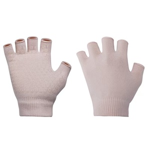 Guantes Deportivos de Algodón Antideslizantes de Medio Dedo, Transpirables, para Yoga, Entrenamiento Deportivo, con Dedos Expuestos, Pantalla Táctil, Detección de Agujas - Product Image 6