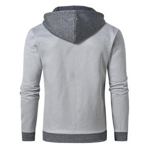 Sudadera con capucha y cremallera para hombre de estilo Streetwear, ajuste personalizado OEM con impresión de logotipo y servicios de etiqueta privada para la marca de ropa - Product Image 5