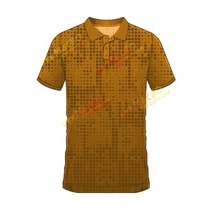 เสื้อยืดผู้ชายสำหรับเล่นกอล์ฟเสื้อโปโลแขนสั้นพิมพ์ลายทแยงระบายอากาศได้ดีสำหรับฤดูหนาว - Product Image 2