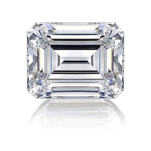 IGI Emerald Cut 1,7 CT Lab Diamonds E VS1 Clarity Lab creó un par de diamantes CVD sueltos para pendientes de boda regalo de aniversario - Product Image 5