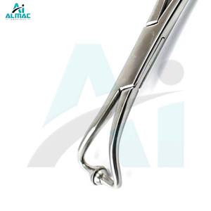 Pince à drapage chirurgicale manuelle professionnelle ALMAC en acier inoxydable, certifiée CE, pour un drapage sécurisé - Product Image 5