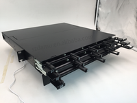 LC APC 1U 144 Cores MPO MTP Panel de conexión de fibra óptica Montaje en rack ODF para centro de datos 3G/4G de alta densidad y redes de telecomunicaciones