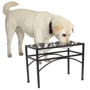 Regal Metal World's Eco-friendly Stainless Steel round Pet <b>Bowl</b> for <b>Small</b> <b>Dogs</b> & Cats Available in Bulk Quantity - Product Image 4