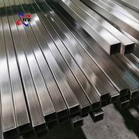 Tuyaux carrés en acier inoxydable 20x20 40x40 50x50 60x60 80x80 100x100 Etc Tube carré en acier inoxydable