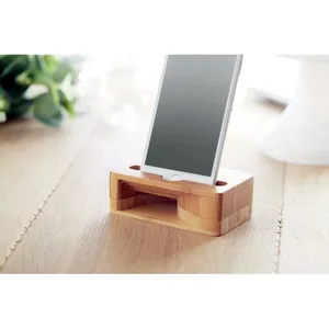 CARACOL Set da Scrivania Eco-Friendly in Bambù con Supporto per Smartphone per Gadget - Product Image 3