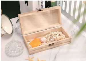 Caja de madera artesanal tradicional hecha de mango Acacia y madera de pino con diseño de Arte Abstracto esmaltado de Craft Emporium - Product Image 2