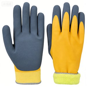 Gants de sécurité en caoutchouc acrylique thermique imperméable résistant au froid, vente en gros d'usine SNELL, vente chaude - Product Image 4