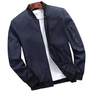 Vente en gros Veste bombardier en satin brodée décontractée vestes bombardier en satin de soie pour hommes veste universitaire en satin de baseball - Product Image 6