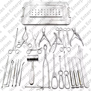 Juego quirúrgico ortopédico básico de 25 piezas, 17 piezas, instrumentos de blefaroplastia y rinoplastia, microplástico y herramientas de cirugía ocular - Product Image 5