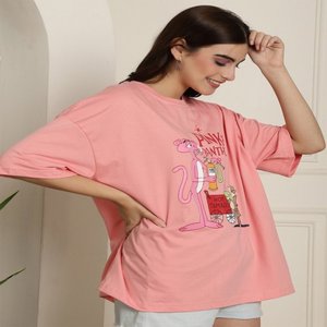 Camiseta de gran tamaño, envío directo, camisetas con estampado gráfico personalizado, camiseta para mujer, camiseta con logotipo OEM, camiseta de diseño personalizado para mujer - Product Image 2