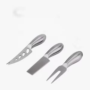 Juego de Cuchillos para Queso de Acero Inoxidable con Diseño Moderno, Plateado, con Rebanador y Esparcidor de Queso, para Restaurante, Hogar y Hotel - Product Image 4