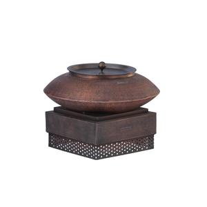 Restaurant Buffet Ustensiles de Cuisine Chauffe-Aliments Servant Plat de Chauffe-Plat Brillant Poli Style Unique Plat de Service Arrondi - Product Image 5