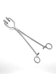 Venta al por mayor OEM de acero inoxidable laparoscópica dientes monedero cuerda abrazadera fórceps base de instrumentos quirúrgicos - Product Image 2