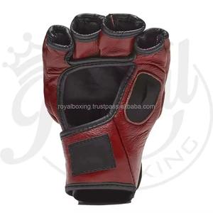 Gants d'entraînement MMA de haute qualité durables en cuir véritable/PU équipement de boxe et de combat meilleur prix sur les nouveaux gants MMA Design - Product Image 3